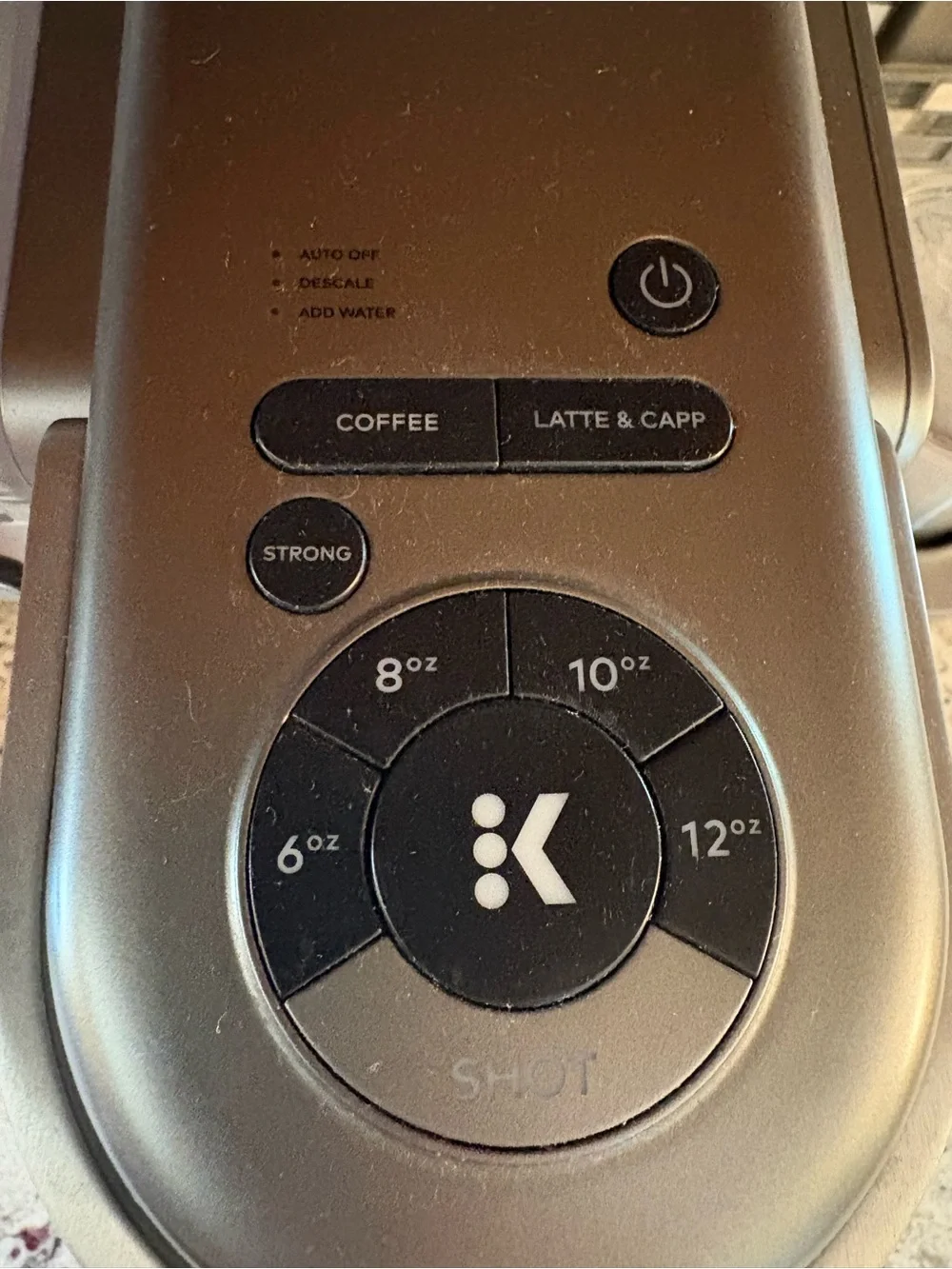 Keurig K-Café Single-Serve Coffee & Latte Maker — Silver/Gray